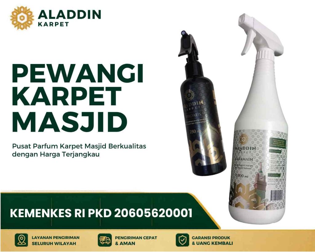 Pewangi Karpet Masjid Jember Untuk Ruang Ibadah Segar